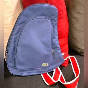 Lacoste vintage sling bag brand new with no tags